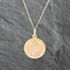 Pre-Owned 9ct Yellow Gold St Christopher Pendant & 18 Inch Curb Chain 41142892