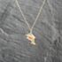 Pre-Owned 9ct Yellow Gold Mother And Baby Dolphin Pendant & 18 Inch Trace Chain 41142929