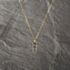 Pre-Owned Yellow Gold Mystic Topaz & 0.03ct Diamond Set Pendant & 18 Inch Trace Chain 41143175