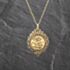 Pre-Owned 9ct Yellow Gold Queen Elizabeth II 1978 Full Sovereign Coin Keeper Pendant & 18 Inch Prince Of Wales Chain 41143551BND