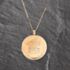Pre-Owned 9ct Yellow Gold Round Welsh Investiture Locket Pendant & 20 Inch Box Chain 41143607