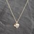 Pre-Owned 9ct Two Colour Gold 0.07ct Diamond Set Heart Pendant & 18 Inch Prince Of Wales Chain 41143668