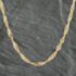 Pre-Owned 9ct Yellow Gold Twisted 18 Inch Curb Chain 41161939