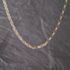 Pre-Owned 9ct Yellow Gold Oval Diamond Cut 18 Inch Belcher Chain 41162297