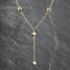 Pre-Owned 9ct Yellow Gold Heart Drop 19 Inch Belcher Chain 41162482