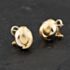 Pre-Owned 18ct Yellow Gold 15mm Knot Stud Earrings 41172936
