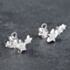 Pre-Owned 18ct White Gold 20mm Brilliant Cut Diamond Stars Stud Earrings 41173481