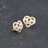 Pre-Owned Yellow Gold 11mm Mum Heart Stud Earrings 41173731