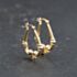 Pre-Owned 9ct Yellow Gold 22.2mm Fancy Creole Earrings 41173767