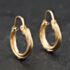 Pre-Owned Yellow Gold 20mm Twist Hoop Earrings 41174069