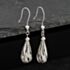Pre-Owned White Gold 40mm Patterned Openwork Dropper Earrings 41174103