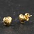 Pre-Owned Yellow Gold 6.7mm Plain Heart Stud Earrings 41174562