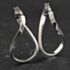 Pre-Owned White Gold Spiral Hoop Earrings 41174655