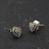 Pre-Owned 9ct White Gold 3mm 0.24ct Diamond Halo Cluster Heart Stud Earrings 41174675