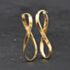 Pre-Owned 9ct Yellow Gold 40mm Oval Twist Hoop Earrings 41174687
