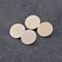 Pre-Owned Vintage 9ct Yellow Gold Round Patterned Bar Link Cufflinks 41191027