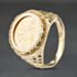 Pre-Owned Yellow Gold 1912 Half Sovereign King George Coin Ring 41201278