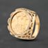 Pre-Owned 9ct Yellow Gold George V 1914 Half Sovereign Coin Ring 41201300BND
