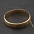 Pre-Owned Vintage 9ct Yellow Gold Hand Engraved Standard Hinged Bangle 41211419