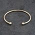 Pre-Owned 9ct Yellow Gold Torque Bangle 41211434