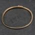 Pre-Owned 9ct White Gold Patterned Hinged Bangle 41211471