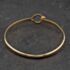 Pre-Owned 9ct Yellow Gold Hook & Loop Plain Bangle 41211475