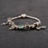 Pre-Owned Pandora Silver Multi Stone 19cm Charm Bracelet 41221064