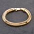 Pre-Owned 9ct Yellow Gold 7.5 Inch Snake Chain Bracelet 41281685