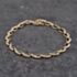 Pre-Owned 9ct Yellow Gold Cubic Zirconia 7.5 Inch Bracelet 41281717