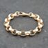 Pre-Owned 9ct Yellow Gold Polished And Foliate Engraved Oval Link 7.5 Inch Belcher Chain Bracelet 41281740