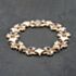 Pre-Owned 9ct Yellow Gold Amethyst Set 7.5 Inch Fancy Chain Bracelet 41281751
