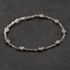 Pre-Owned 9ct White Gold White & Pink Cubic Zirconia Bar 7.5 Inch Bracelet 41281782