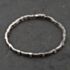 Pre-Owned 9ct White Gold 0.21ct Brilliant Cut Bar Linked 7.25 Inch Bracelet 41281798