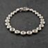 Pre-Owned 18ct White Gold 1.64ct Diamond Graduated Rubover Set 7 Inch Tennis Bracelet 41281858
