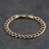 Pre-Owned 9ct Yellow Gold 8 Inch Curb Chain Bracelet 410802162092