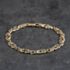 Pre-Owned 9ct Yellow Gold 7 Inch Celtic Chain Bracelet 41281883
