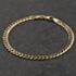 Pre-Owned 9ct Yellow Gold 7.5 Inch Curb Chain Bracelet 41281888