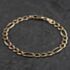 Pre-Owned 9ct Yellow Gold 8 Inch Figaro Chain Bracelet 41281951