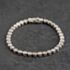 Pre-Owned 9ct White Gold 1.00ct Diamond 7.25 Inch Tennis Bracelet 41281971
