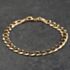 Pre-Owned 9ct Yellow Gold 7.5 Inch Curb Chain Bracelet 41281989