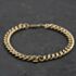 Pre-Owned 9ct Yellow Gold 8 Inch Curb Chain Bracelet 41282006