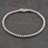 Pre-Owned 9ct White Gold 2.00ct Brilliant Cut Diamond 7 Inch Tennis Bracelet 41282058