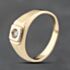 Pre-Owned 18ct Yellow Gold Cubic Zirconia Single Stone Signet Ring 41342142