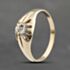 Pre-Owned 9ct Yellow Gold 0.01ct Diamond Signet Ring 41342145