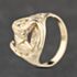 Pre-Owned 9ct Yellow Gold Horse Head & Horse Shoe Signet Ring 41342233
