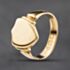 Pre-Owned Vintage 18ct Yellow Gold Plain Sheild Signet Ring 41342384