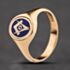 Pre-Owned 9ct Yellow Gold Masonic Signet Ring 41342401