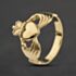Pre-Owned 9ct Yellow Gold Claddagh Ring 41342549