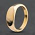 Pre-Owned 9ct Two Colour Gold Oval Signet Ring 41342628