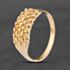 Pre-Owned 9ct Yellow Gold 5 Row Keeper Ring 41342667